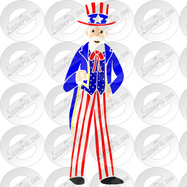 Uncle Sam Stencil