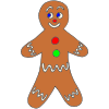 Happy Gingerbread Man Picture