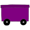 Purple+Train+Car Picture