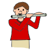 flute_++play+flute%0D%0AHe+is+playing+a+flute. Picture