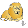 Lion+and+Mouse Picture