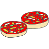 Pizza+Squares Picture