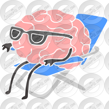 Brain Break Stencil