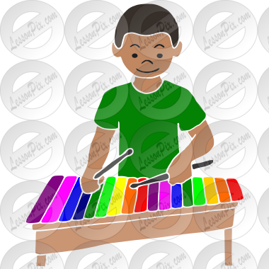 Xylophone Stencil