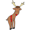 Shy Reindeer Picture