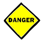 Danger Stencil