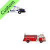police+car-firetruck Picture