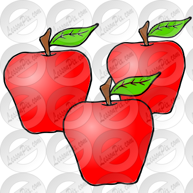 3 apples Picture