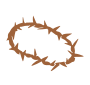 Crown of Thorns Stencil