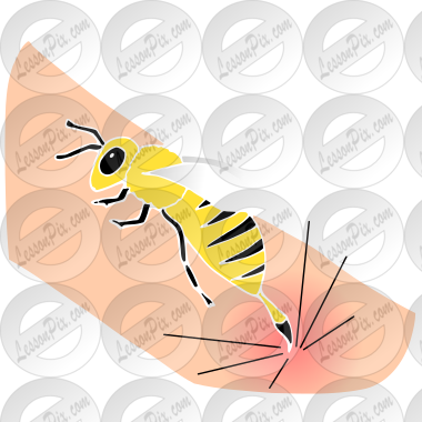 Bee Sting  Stencil