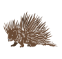 Porcupine Stencil