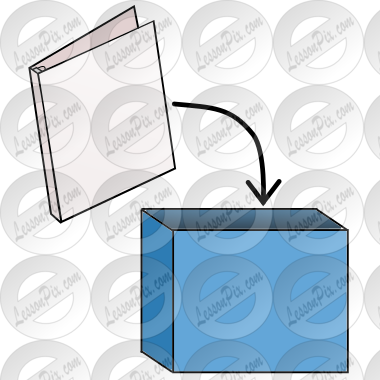 Put Notebook in Box  Picture