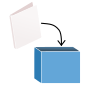 Put Notebook in Box  Stencil
