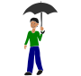 Umbrella  Stencil
