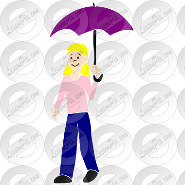 Umbrella  Stencil