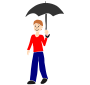 Umbrella  Stencil