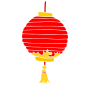 Chinese Lantern Stencil