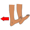 Heel Walk Backward
