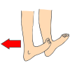 Heel Walk Backward