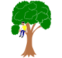 Climb a Tree  Stencil