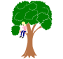 Climb a Tree  Stencil