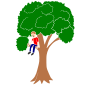 Climb a Tree  Stencil