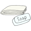 Soap and Washcloth Picture