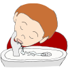 Mouth on Water Fountain