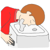 Mouth on Water Fountain