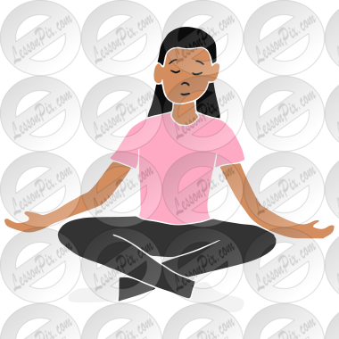 Easy Pose  Stencil