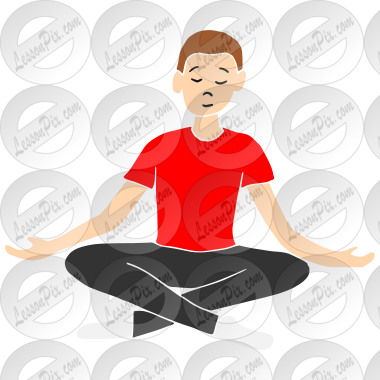 Easy Pose  Stencil