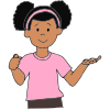 Patty Pointing and Holding
