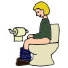 I+sit+down+on+the+toilet+and+go+potty. Picture