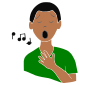 Sing  Stencil