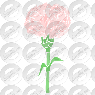 Carnation Stencil