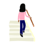 Hold Handrail  Stencil