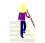 Hold Handrail  Stencil