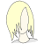 blond hair