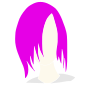 Purple Hair Stencil