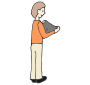 Hold Laptop