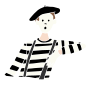 Mime Stencil