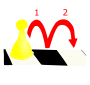 Move 2 Spaces