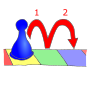 Move 2 Spaces