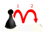 Move 2 Spaces
