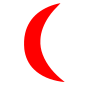 Crescent  Stencil