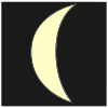 Waxing Crescent Moon