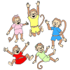 5 Little Monkeys