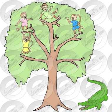 4 Little Monkeys