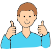 My teachers are happy that I went to the bathroom!