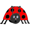 Surprised Ladybug